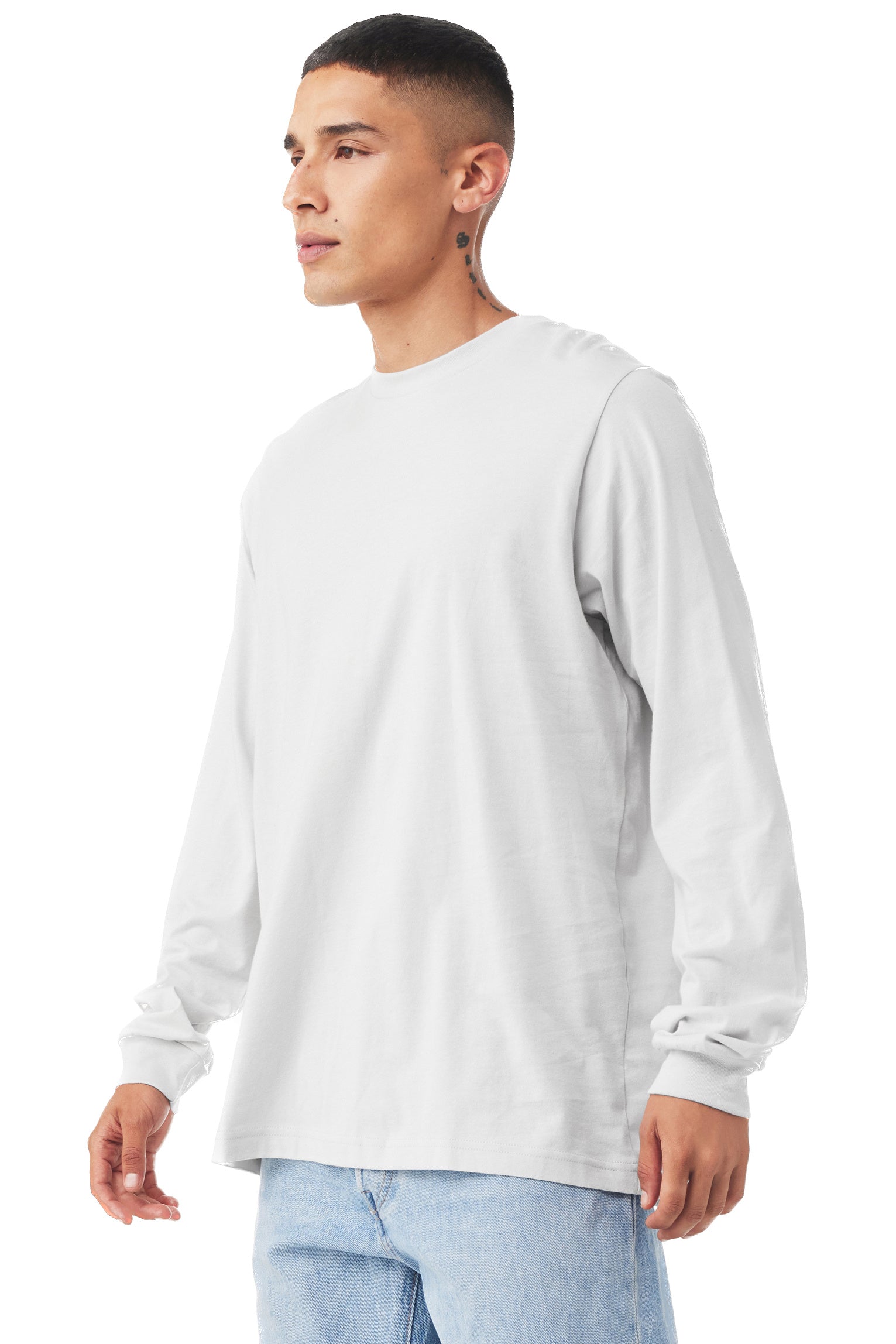 Unisex Jersey Long-Sleeve T-Shirt - White