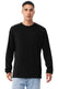 Bella + Canvas 3513 - Unisex Jersey Long-Sleeve T-Shirt - Heather Black Triblend