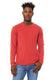 Bella + Canvas 3513 - Unisex Jersey Long-Sleeve T-Shirt - Red Triblend