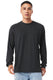 Bella + Canvas 3513 - Unisex Jersey Long-Sleeve T-Shirt - Solid Dark Gray Triblend
