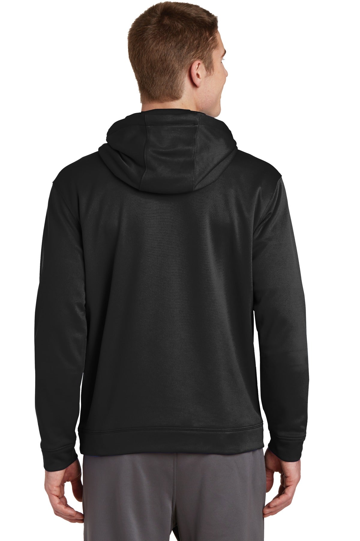 Sport-Wick Fleece Hooded Pullover - Black