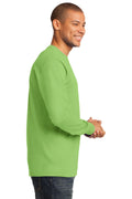 Unisex Long Sleeve Essential Tee - Lime