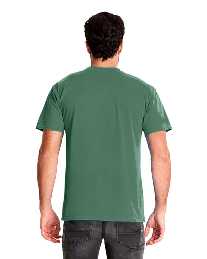 Unisex Inspired Dye Crew with Pocket - Clover