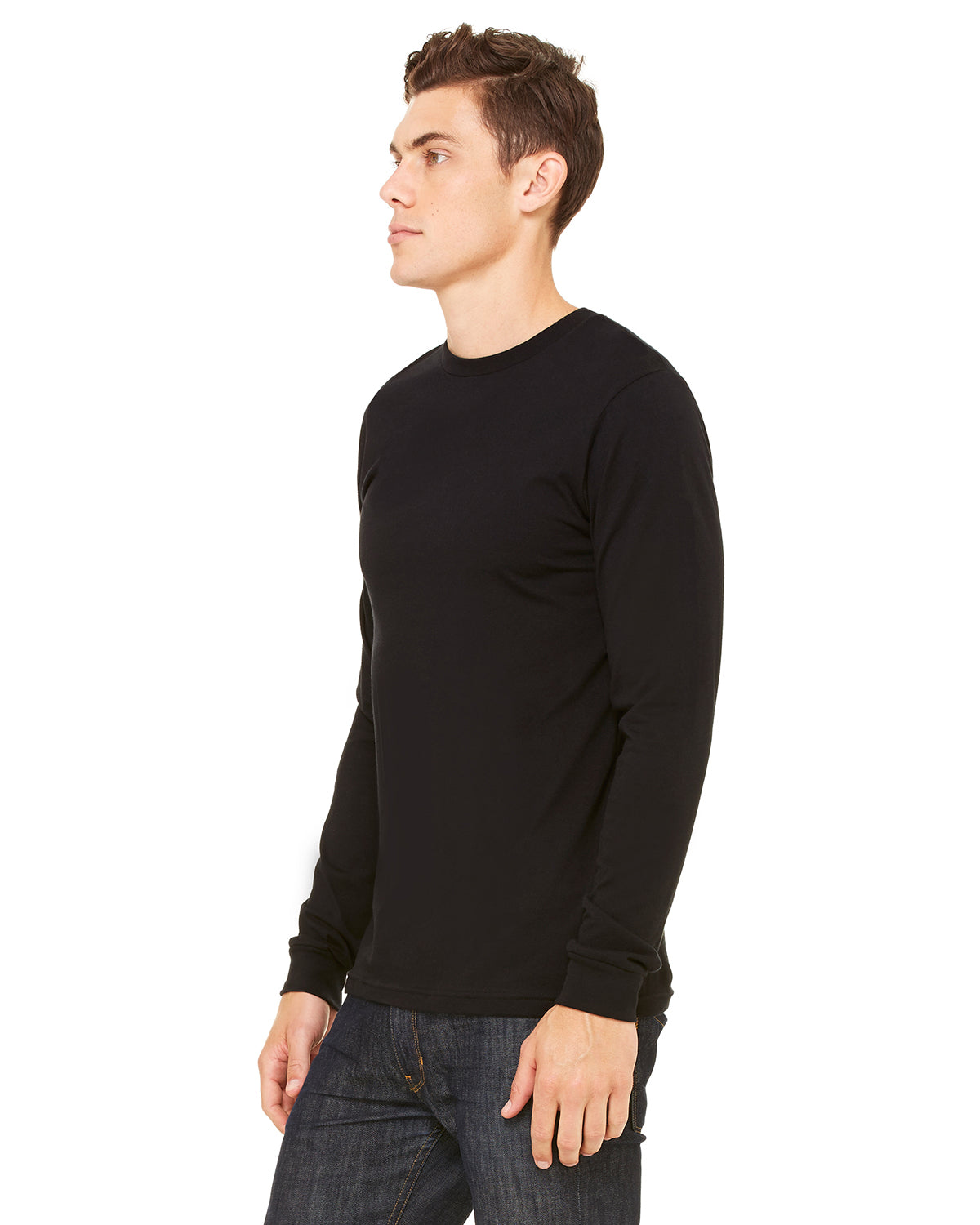 Men's Thermal Long-Sleeve T-Shirt - Black / Black