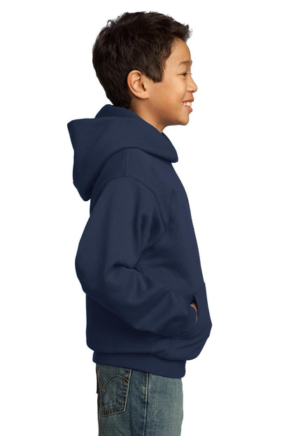 Youth Core Fleece Pullover Hoodie - Navy