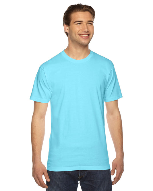 Unisex Fine Jersey Short-Sleeve T-Shirt - Aqua