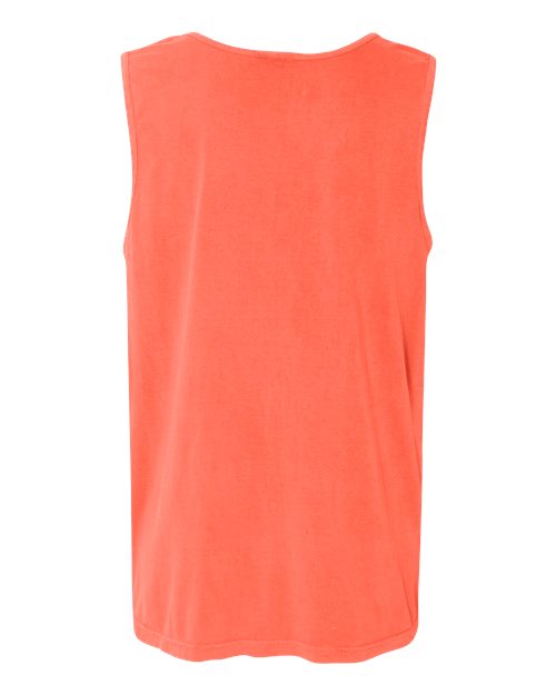 Comfort Colors 9360 Neon Red Orange — back