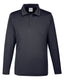 Team 365 TT51L - Men's Zone Performance Long Sleeve Polo - Black