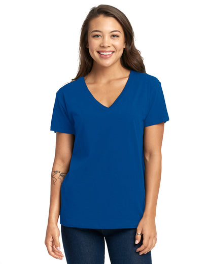 Women's Relaxed V-Neck T-Shirt - Royal