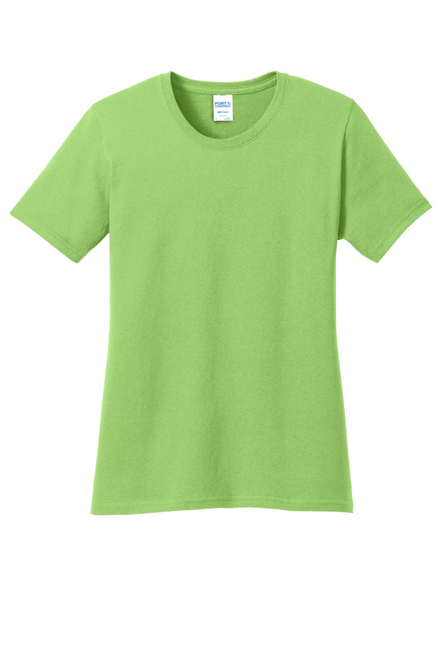 Women's Core Cotton Tee - Lime