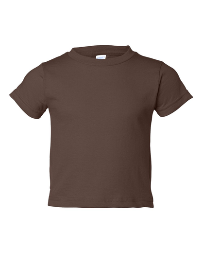Toddler Cotton Jersey T-Shirt - Brown