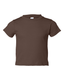 Rabbit Skins RS3301 - Toddler Cotton Jersey T-Shirt - Brown