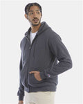 Champion S800 Charcoal Heather — on model side