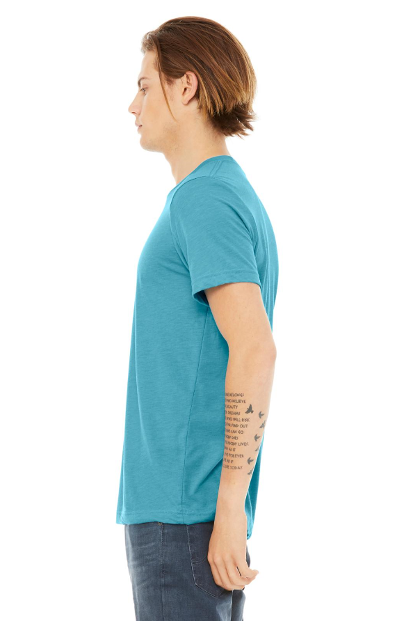Unisex Triblend T-Shirt - Aqua Triblend