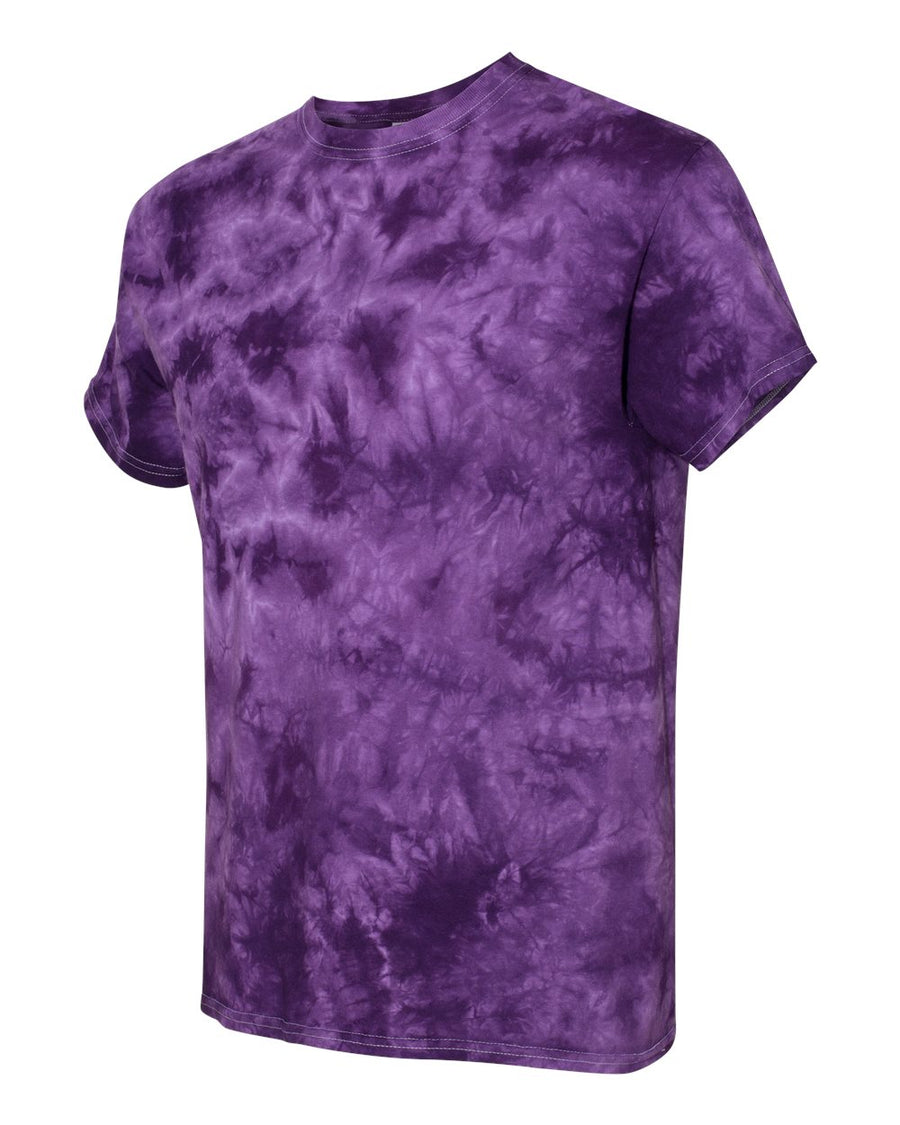 Crystal Tie Dye T-Shirt - Purple