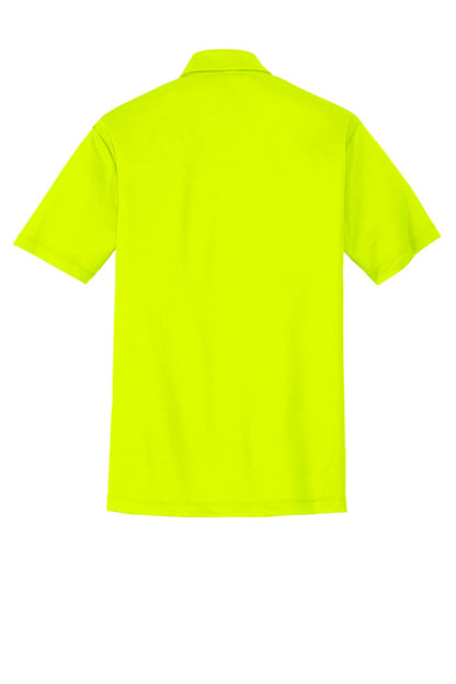 Unisex Silk Touch Performance Polo - Neon Yellow