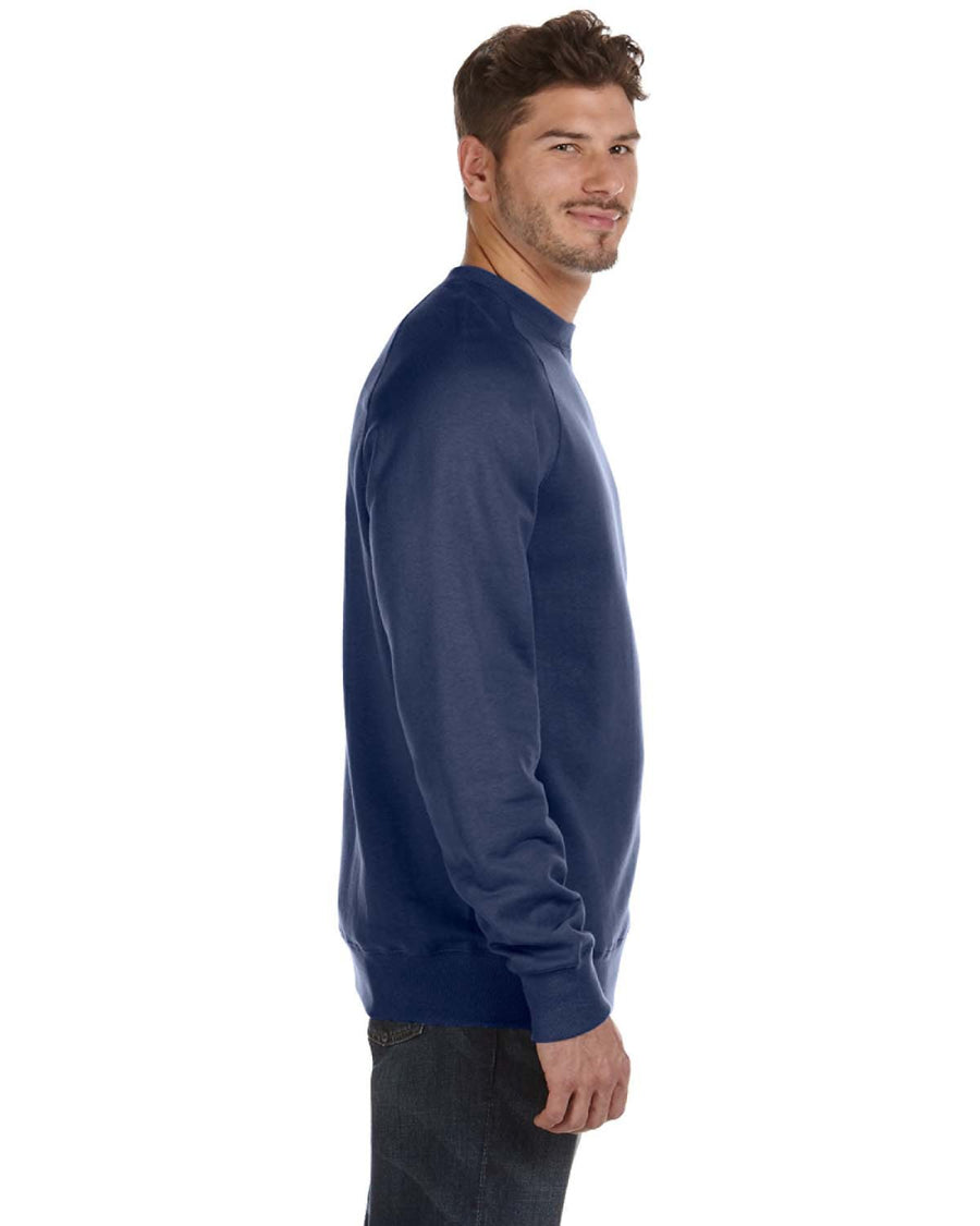 Adult 7.2 oz. Nano Crew - Vintage Navy