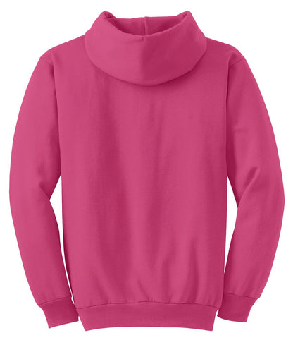 Unisex Core Fleece Pullover Hoodie - Sangria