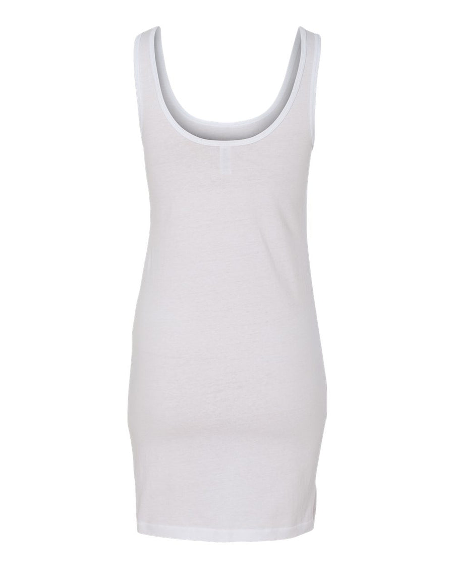 Women's Jersey Tank Dress - White