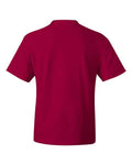Hanes 518T Deep Red — back