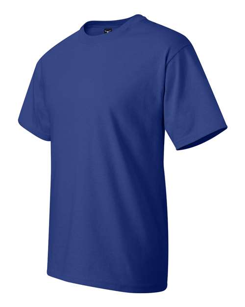 Hanes 518T Deep Royal — side