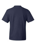 Hanes 518T Navy — back