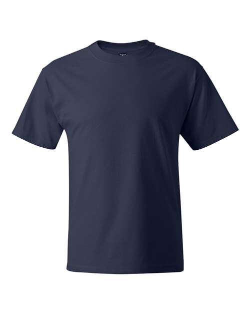 Hanes 518T Navy — front