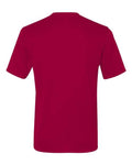 Hanes 4820 Deep Red — back