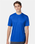 Hanes 4820 Deep Royal — on model front
