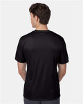Hanes 4820 Black — on model back