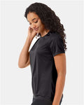 Hanes 4830 Black — on model side