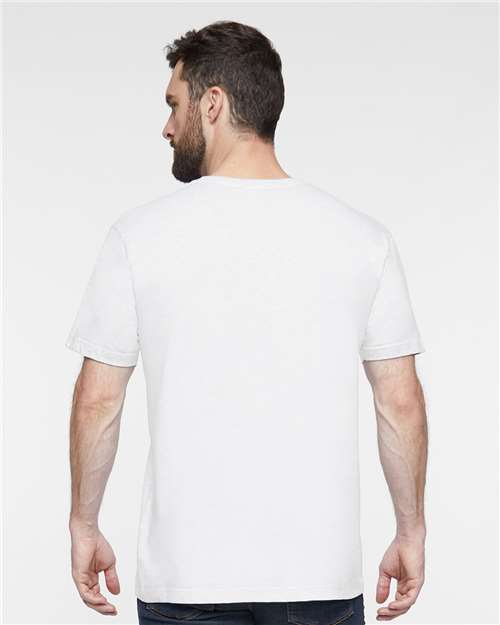 LAT 6901 White — on model back