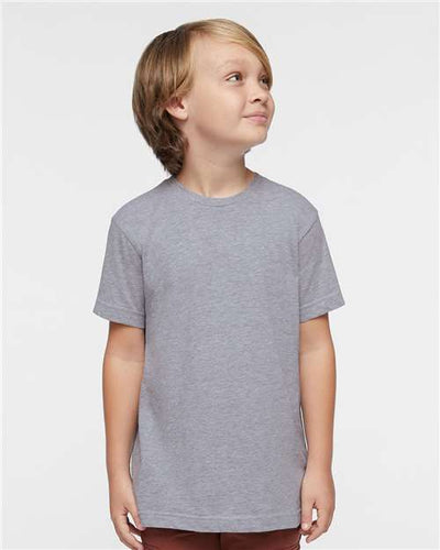 LAT 6101 Heather — on model front