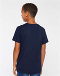 LAT 6101 Navy — on model back