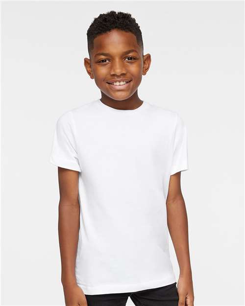 LAT 6101 White — on model front