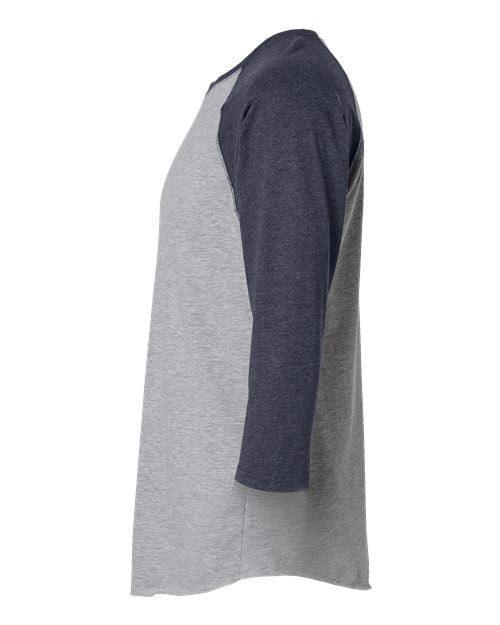LAT 6930 Vintage Heather/ Vintage Navy — direct side