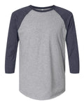 LAT 6930 Vintage Heather/ Vintage Navy — front