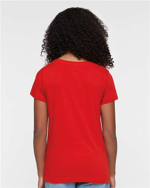 LAT 3516 Red — on model back