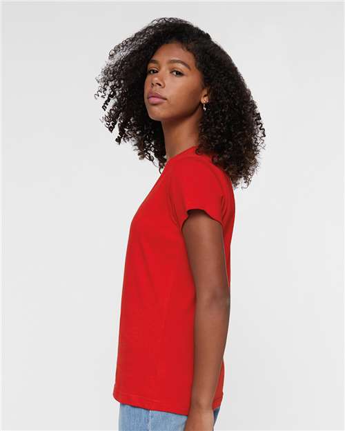 LAT 3516 Red — on model side