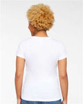 LAT 3507 White — on model back