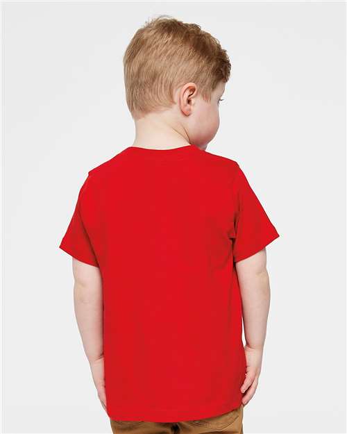 Rabbit Skins 3321 Red — on model back