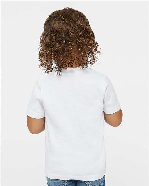 Rabbit Skins 3321 White — on model back