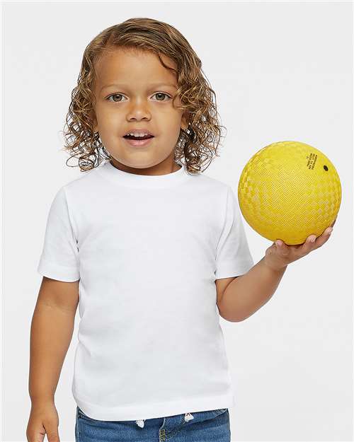 Rabbit Skins 3321 White — on model front