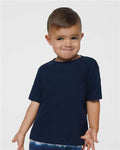 Rabbit Skins 3322 Navy — on model front