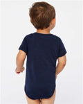 Rabbit Skins 4424 Navy — on model back