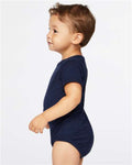 Rabbit Skins 4424 Navy — on model side