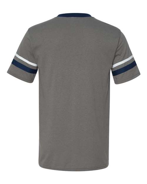 Augusta Sportswear 360 Graphite/ Navy/ White — back
