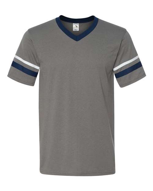 Augusta Sportswear 360 Graphite/ Navy/ White — front