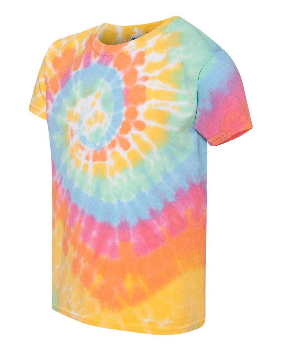 Youth Multi-Color Spiral T-Shirt - Aerial Spiral