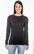 Women's Softstyle® Long-Sleeve T-Shirt - Black